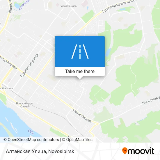 Алтайская Улица map