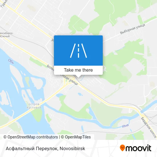 Асфальтный Переулок map