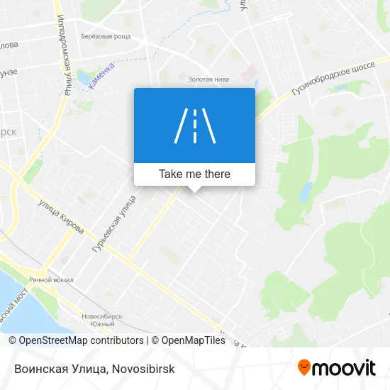 Воинская Улица map