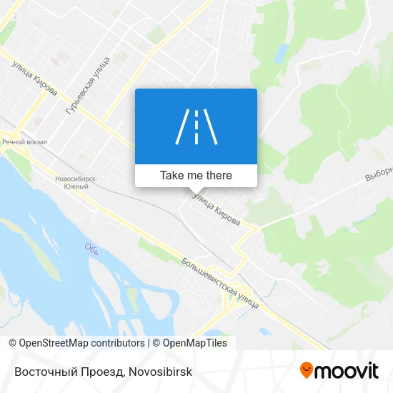 Восточный Проезд map