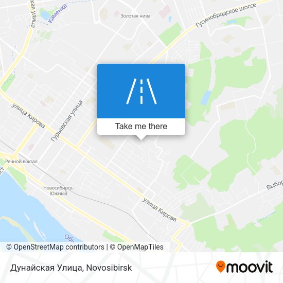 Дунайская Улица map