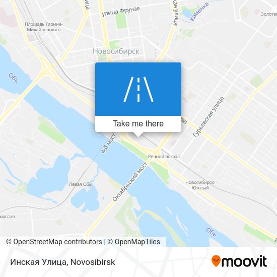 Инская Улица map