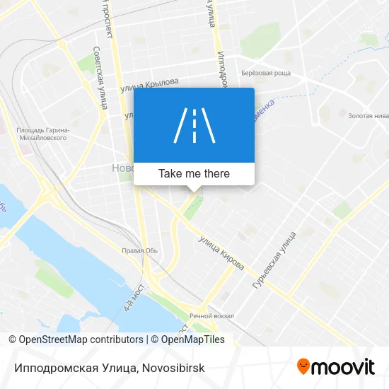 Ипподромская Улица map