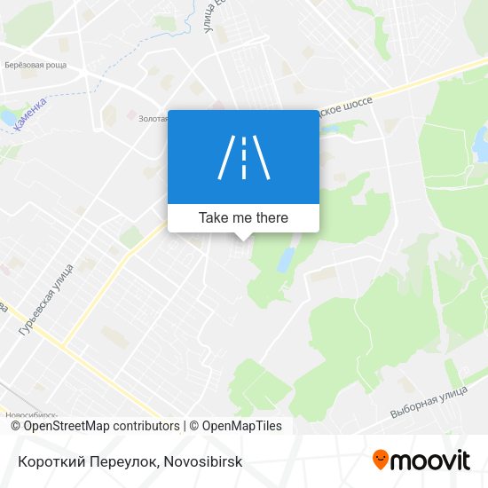 Короткий Переулок map