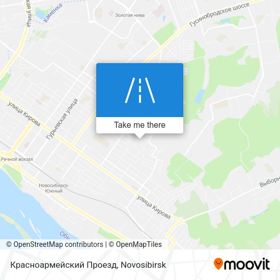 Красноармейский Проезд map
