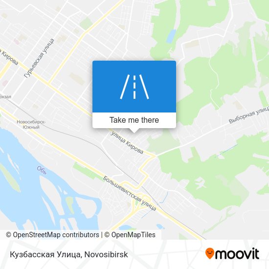 Кузбасская Улица map