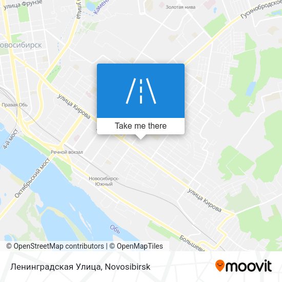 Ленинградская Улица map