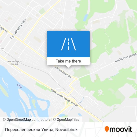 Переселенческая Улица map