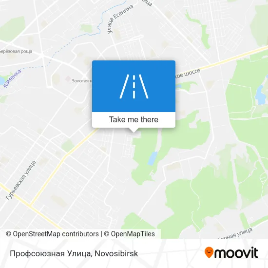 Профсоюзная Улица map