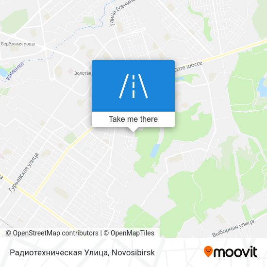 Радиотехническая Улица map