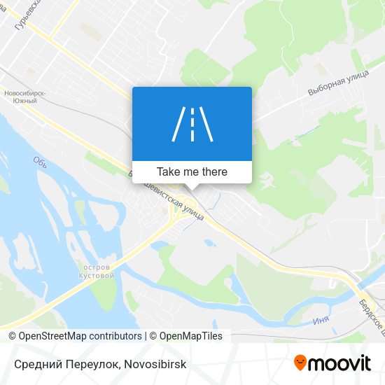 Средний Переулок map