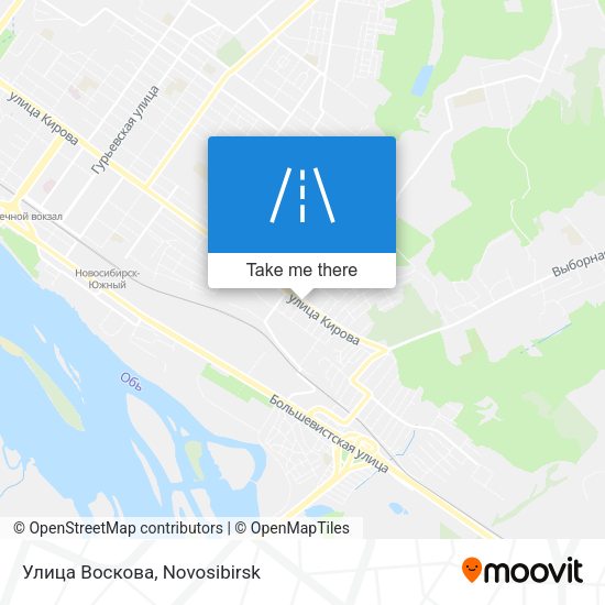 Улица Воскова map