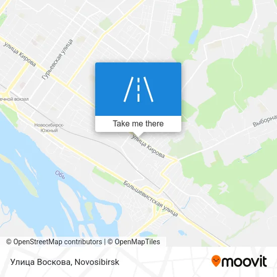 Улица Воскова map
