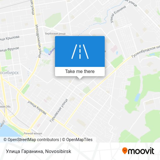 Улица Гаранина map