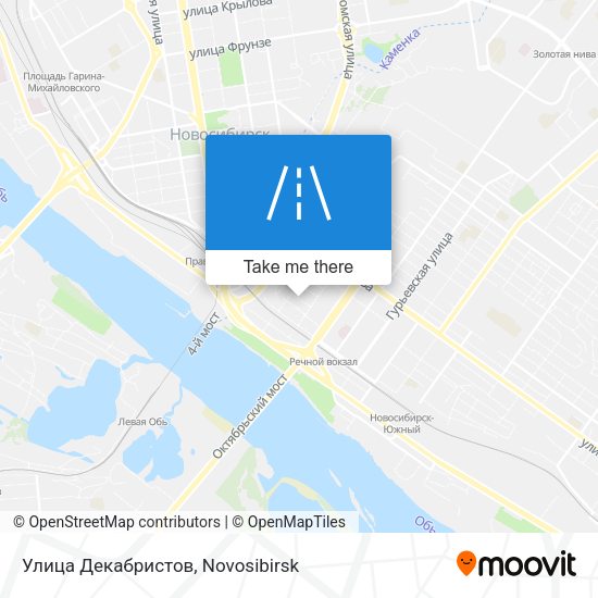 Улица Декабристов map