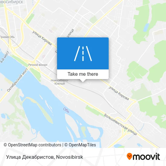 Улица Декабристов map