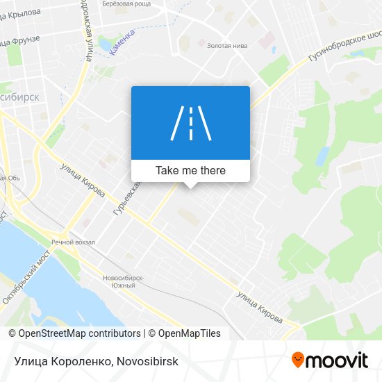 Улица Короленко map