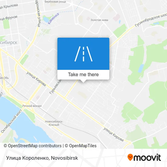 Улица Короленко map
