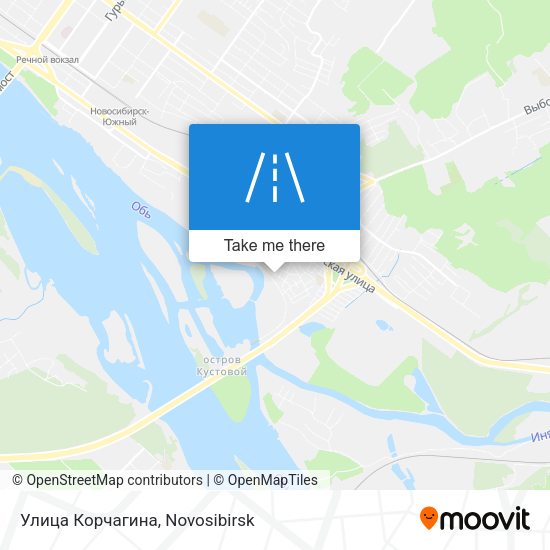 Улица Корчагина map