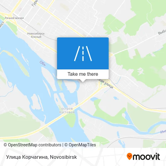 Улица Корчагина map