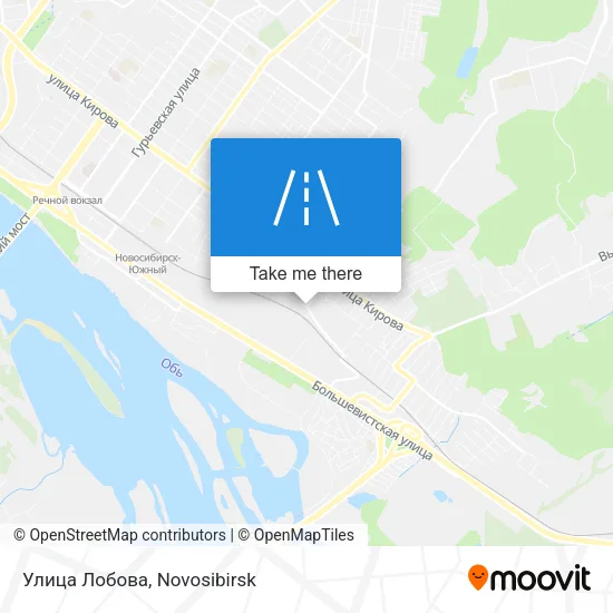 Улица Лобова map