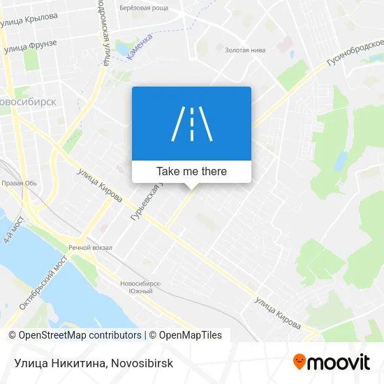 Улица Никитина map