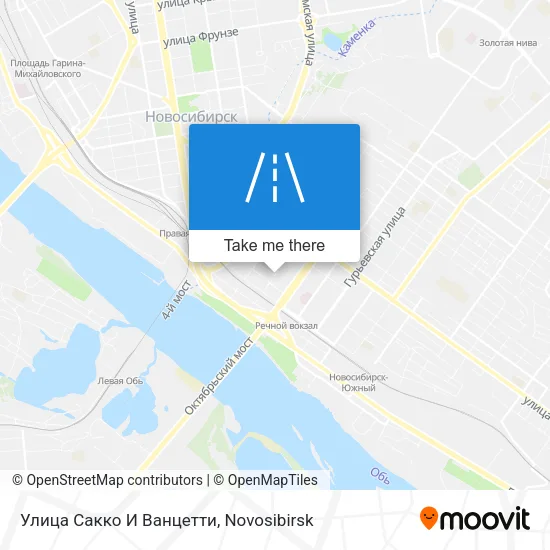 Улица Сакко И Ванцетти map