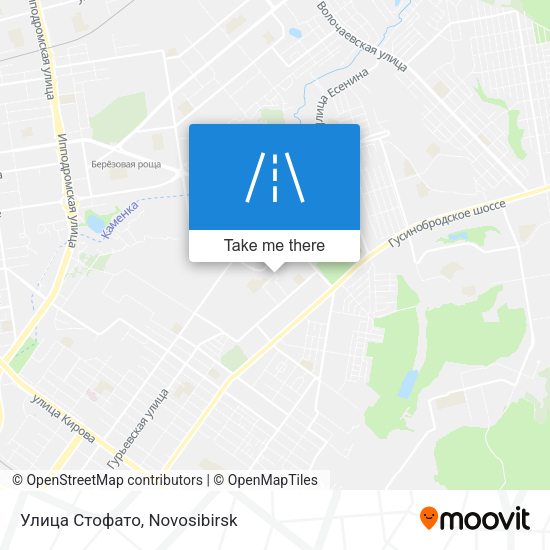 Улица Стофато map