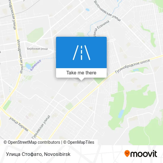 Улица Стофато map