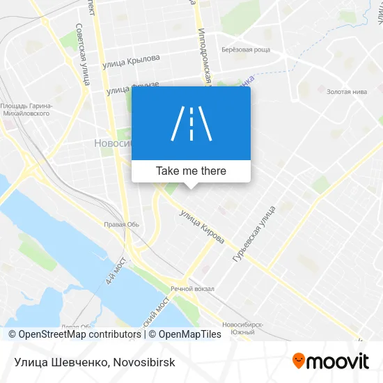 Улица Шевченко map