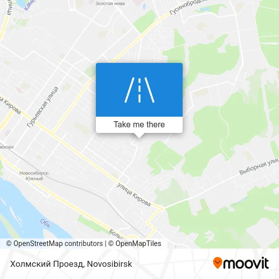 Холмский Проезд map