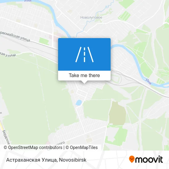 Астраханская Улица map