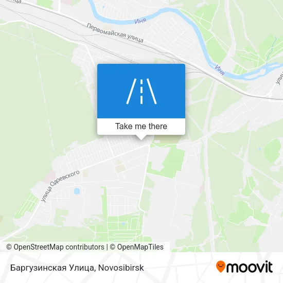 Баргузинская Улица map