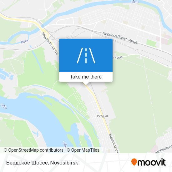 Бердское Шоссе map
