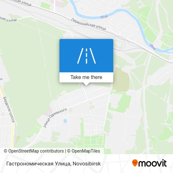 Гастрономическая Улица map