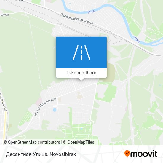 Десантная Улица map