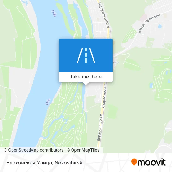 Елоховская Улица map