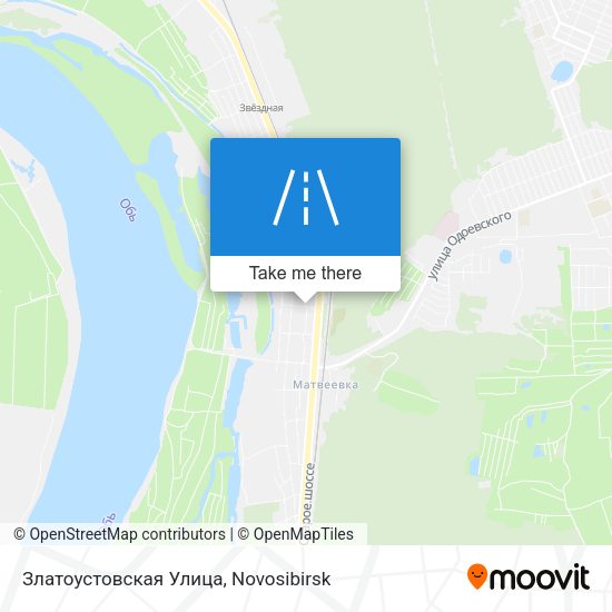 Златоустовская Улица map