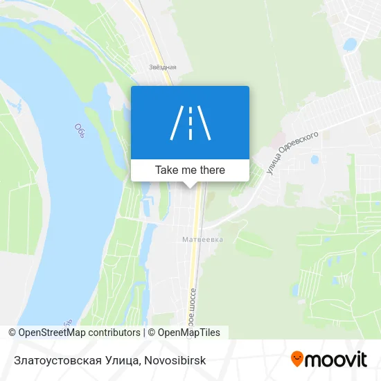 Златоустовская Улица map