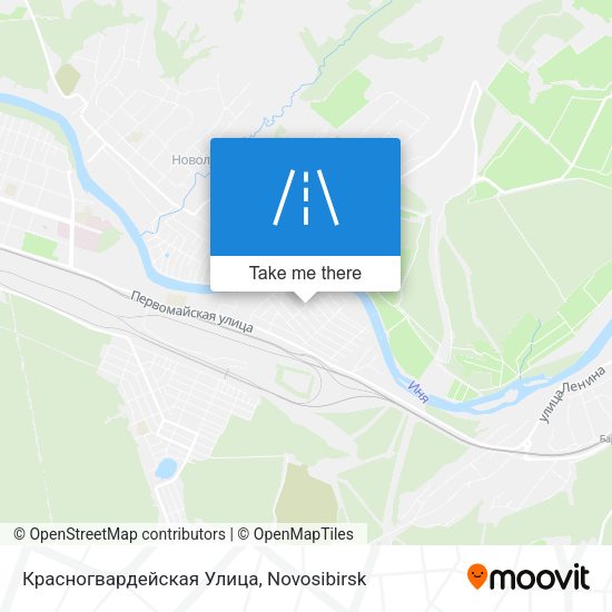 Красногвардейская Улица map