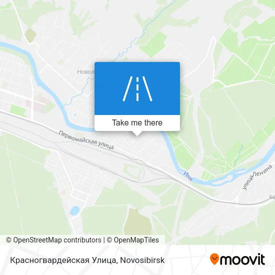 Красногвардейская Улица map