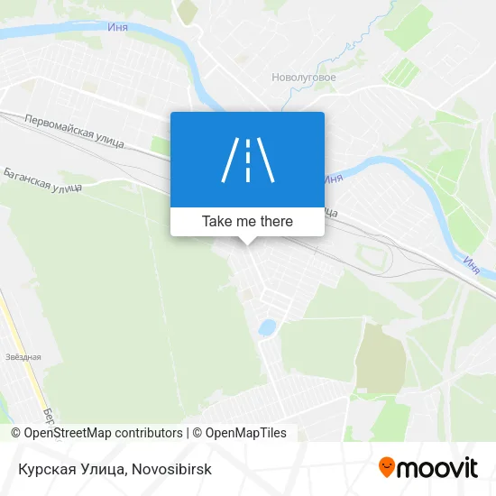 Курская Улица map