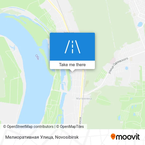 Мелиоративная Улица map