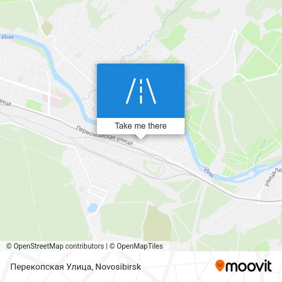 Перекопская Улица map