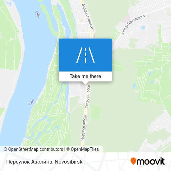 Переулок Азолина map