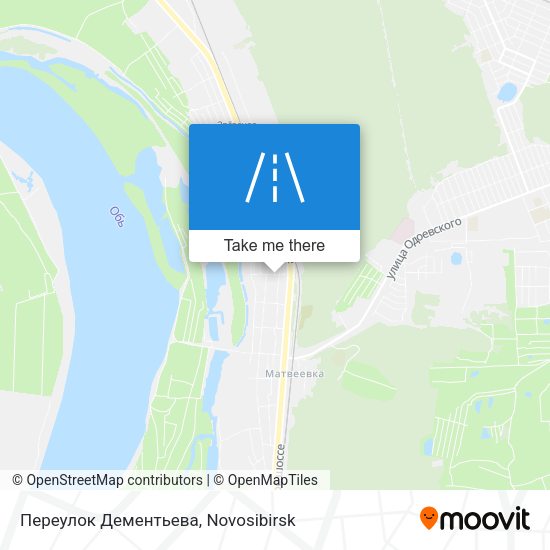 Переулок Дементьева map