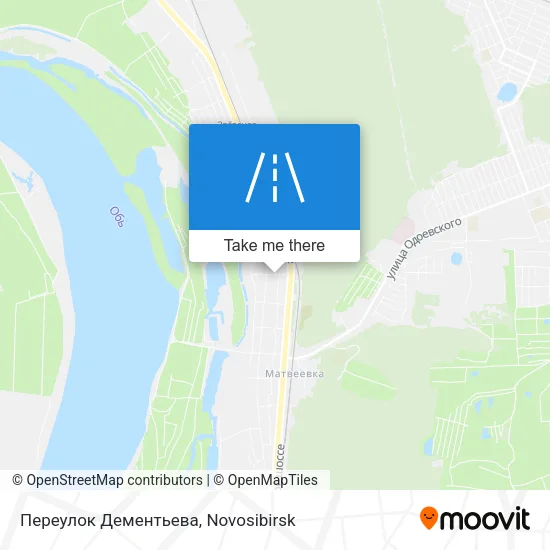 Переулок Дементьева map