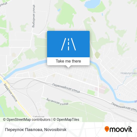 Переулок Павлова map