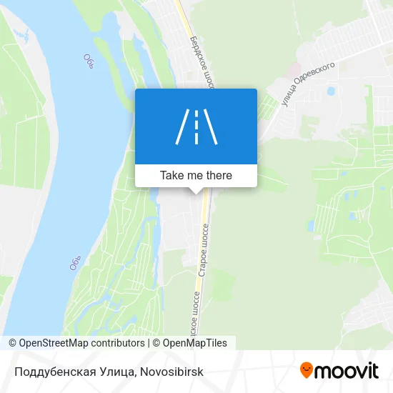 Поддубенская Улица map
