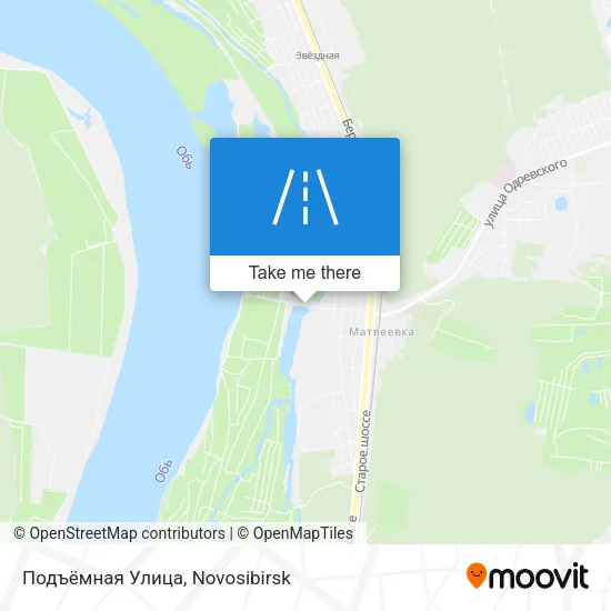 Подъёмная Улица map